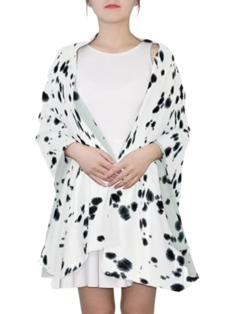 Silk Like Long Shawl Scarf Wrap for Women Evening Dresses Summer Sun Protection